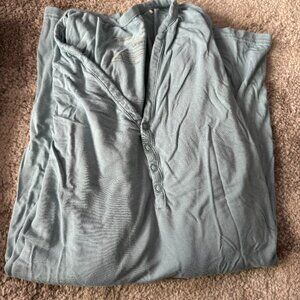 Women's Little Sleepies Disney light blue shirt - matches winnie the pooh pants